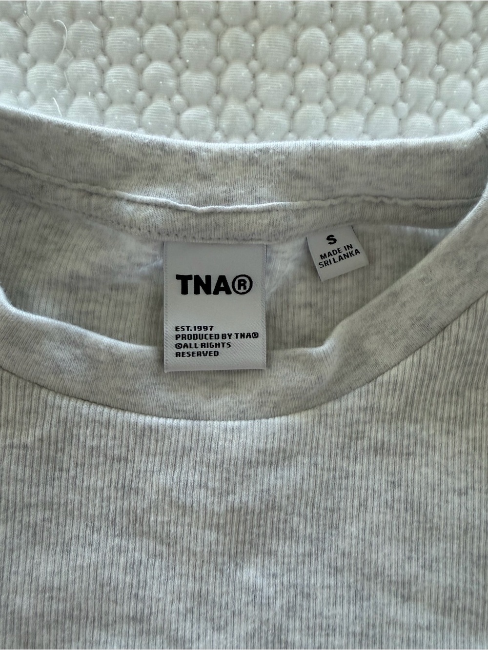TNA Ribbed Baby Tee - Picture 2 of 3